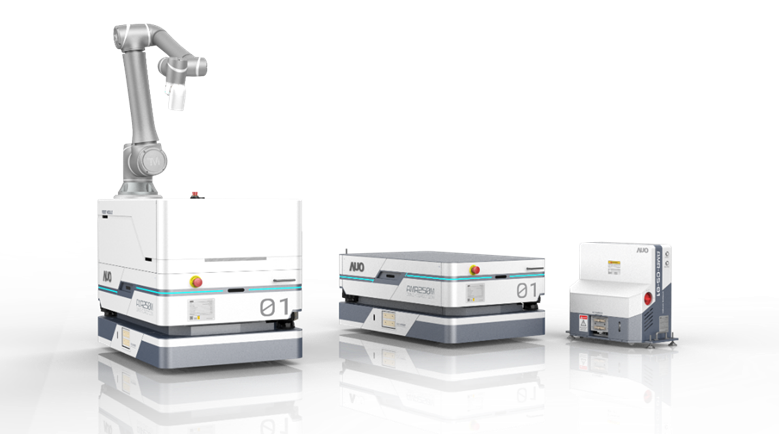 beat365數位開發的自主式移動機器人（AMR250M），搭配全向輪並結合AI演算法、2D LiDAR、3D攝影機等技術，協助客戶實現產線全自動化